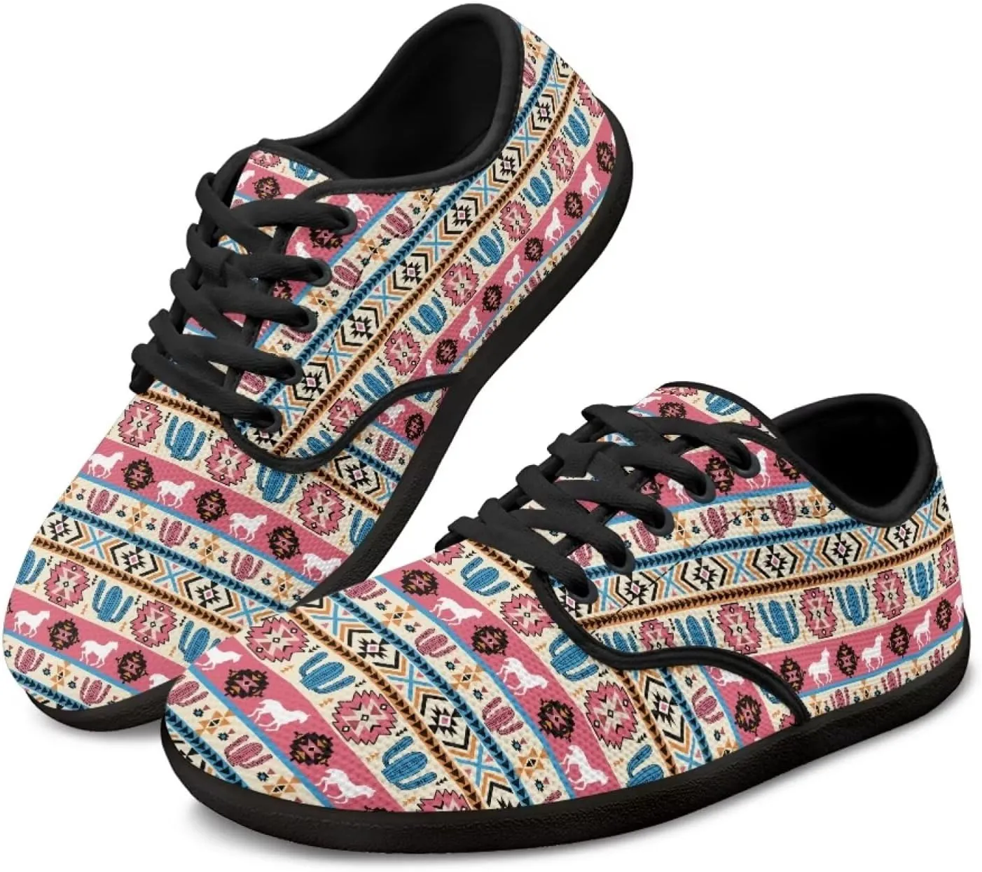 Binienty Women's Minimalist Barefoot Shoes Casual Lace up Walking Sneakers Non Slip Trail Running Shoe Outdoors