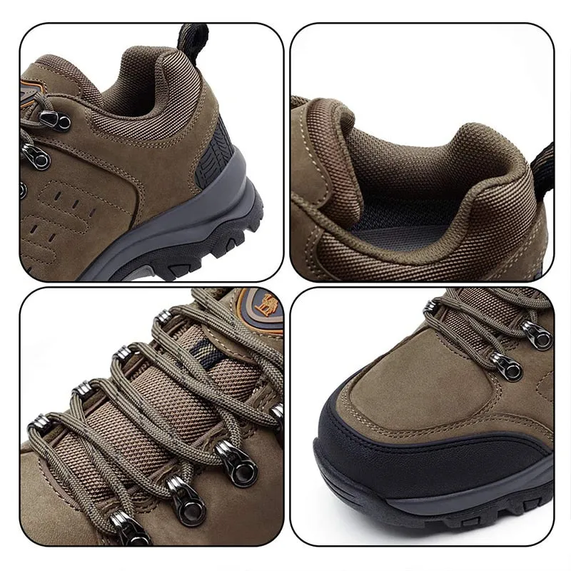CAMEL Official Original Men Hiking Shoes Durable Anti Slip Waterproof
