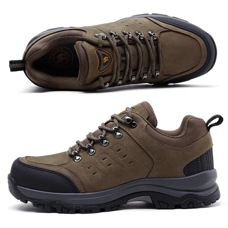 CAMEL Official Original Men Hiking Shoes Durable Anti Slip Waterproof