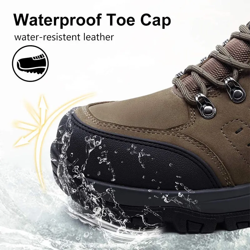 CAMEL Official Original Men Hiking Shoes Durable Anti Slip Waterproof