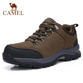 CAMEL Official Original Men Hiking Shoes Durable Anti Slip Waterproof