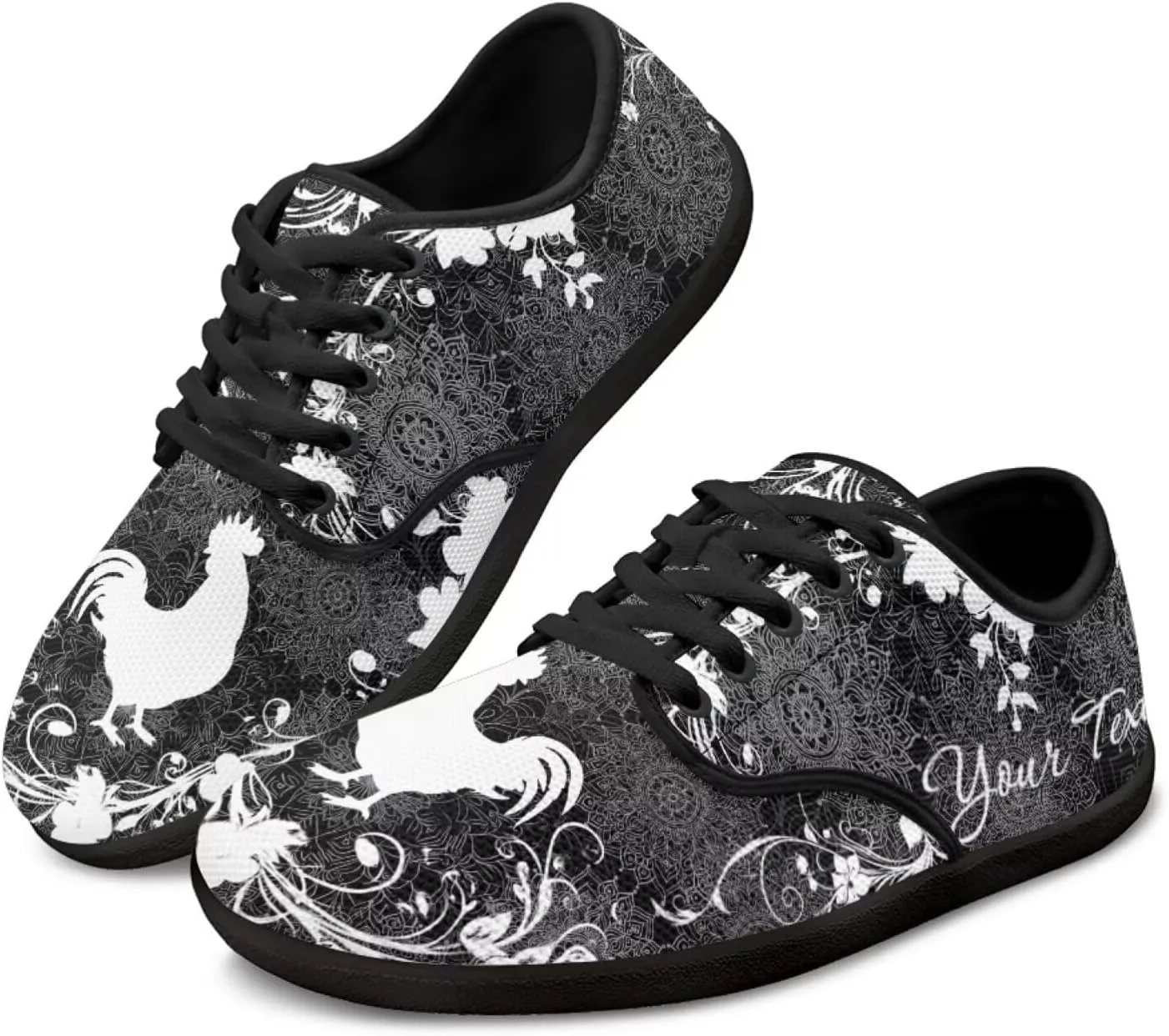 Customized Running Sneakers Office Work Flats Walking Training Shoes Driving Loafers for Women Men