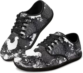 Customized Running Sneakers Office Work Flats Walking Training Shoes Driving Loafers for Women Men