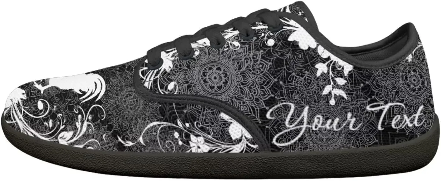 Customized Running Sneakers Office Work Flats Walking Training Shoes Driving Loafers for Women Men