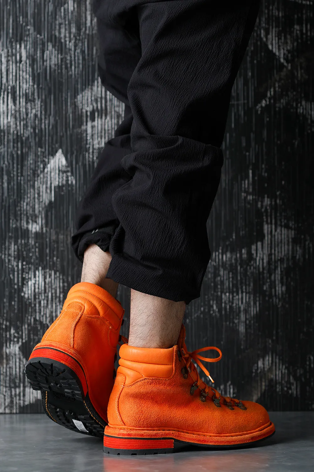 Hiking Boots Sole Rubber Horse Reverse - Orange