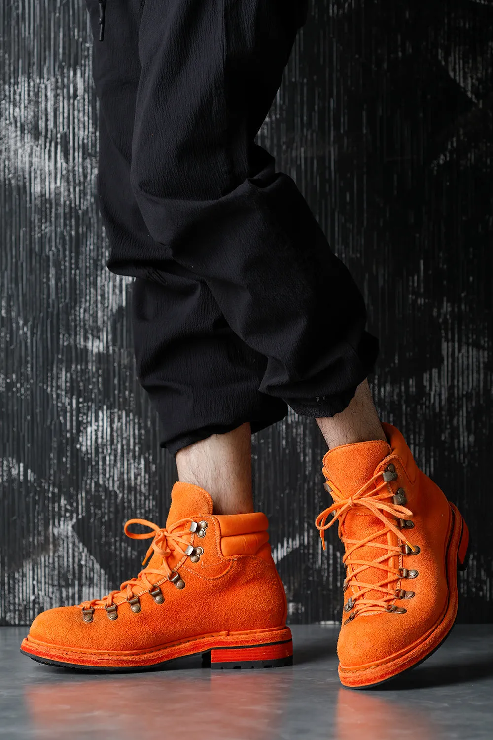 Hiking Boots Sole Rubber Horse Reverse - Orange