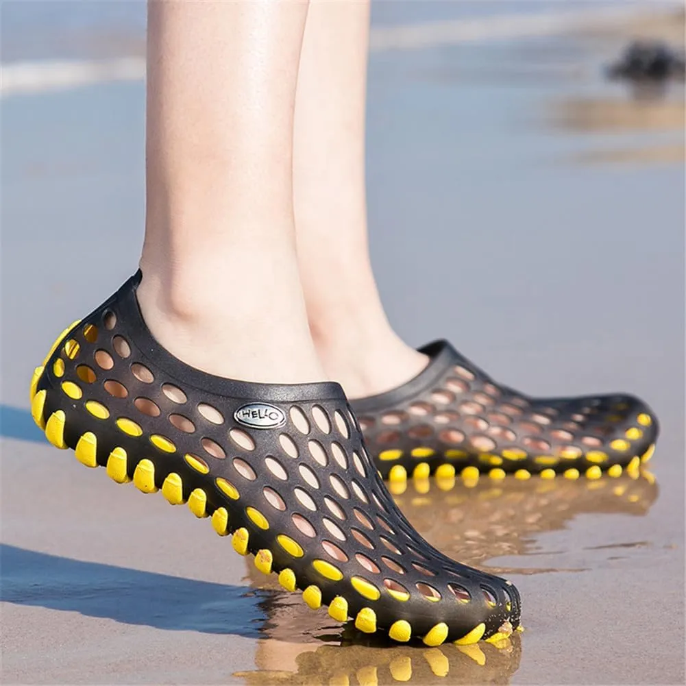 LEADER SHOW  Men's Ultralight Hollow Sandals Summer Aqua Breathable Comfort Water Shoes