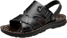 Mens Beach Sandals Sandal for Men Mens Sandals Open Toe Beach Breathable Lightweight Non Slip Sandal
