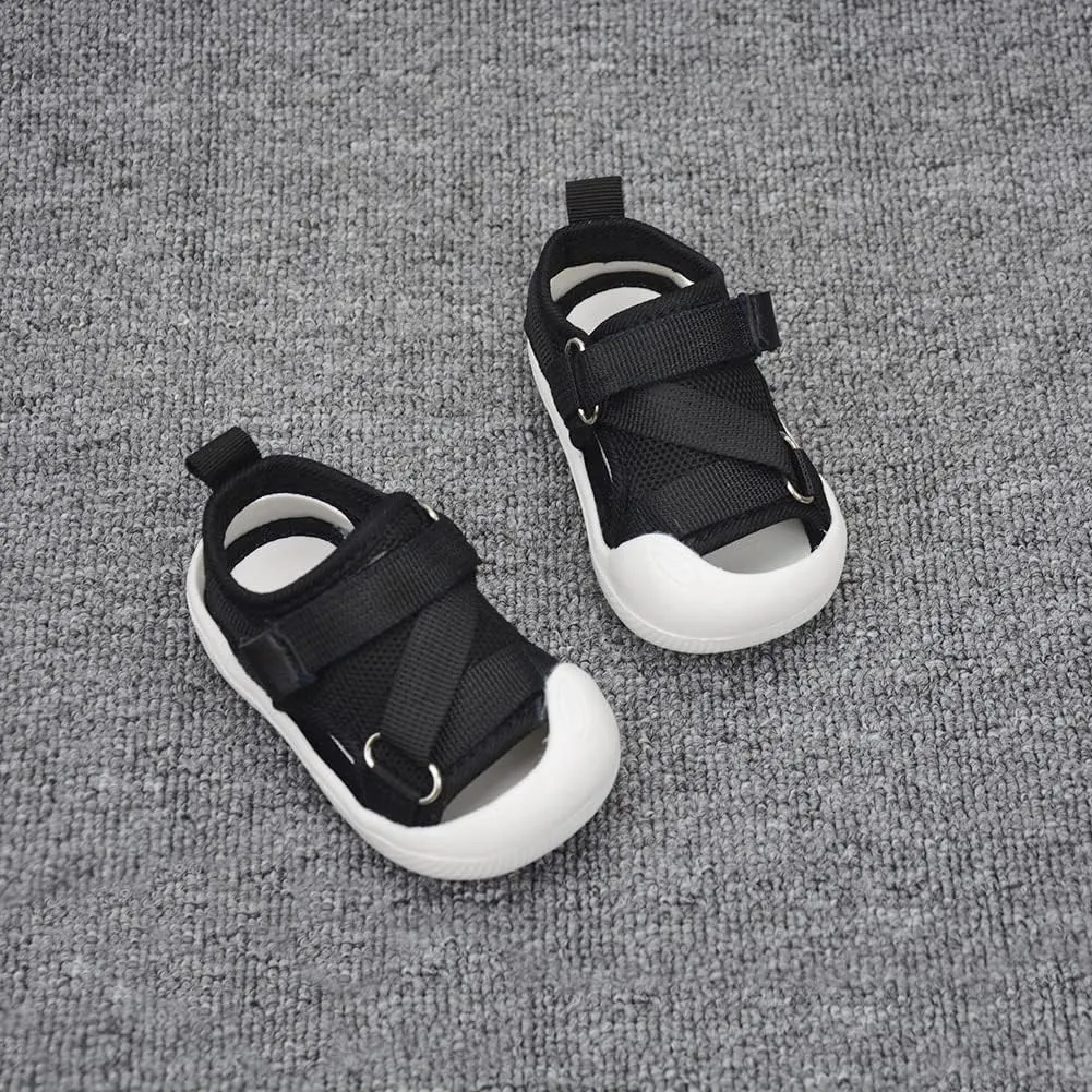 OAISNIT Baby Boys Girls Sports Sandals Lightweight Anti-Slip Rubber Sole Beach Aquatic Water Shoes Summer Toddler First Walking Shoe