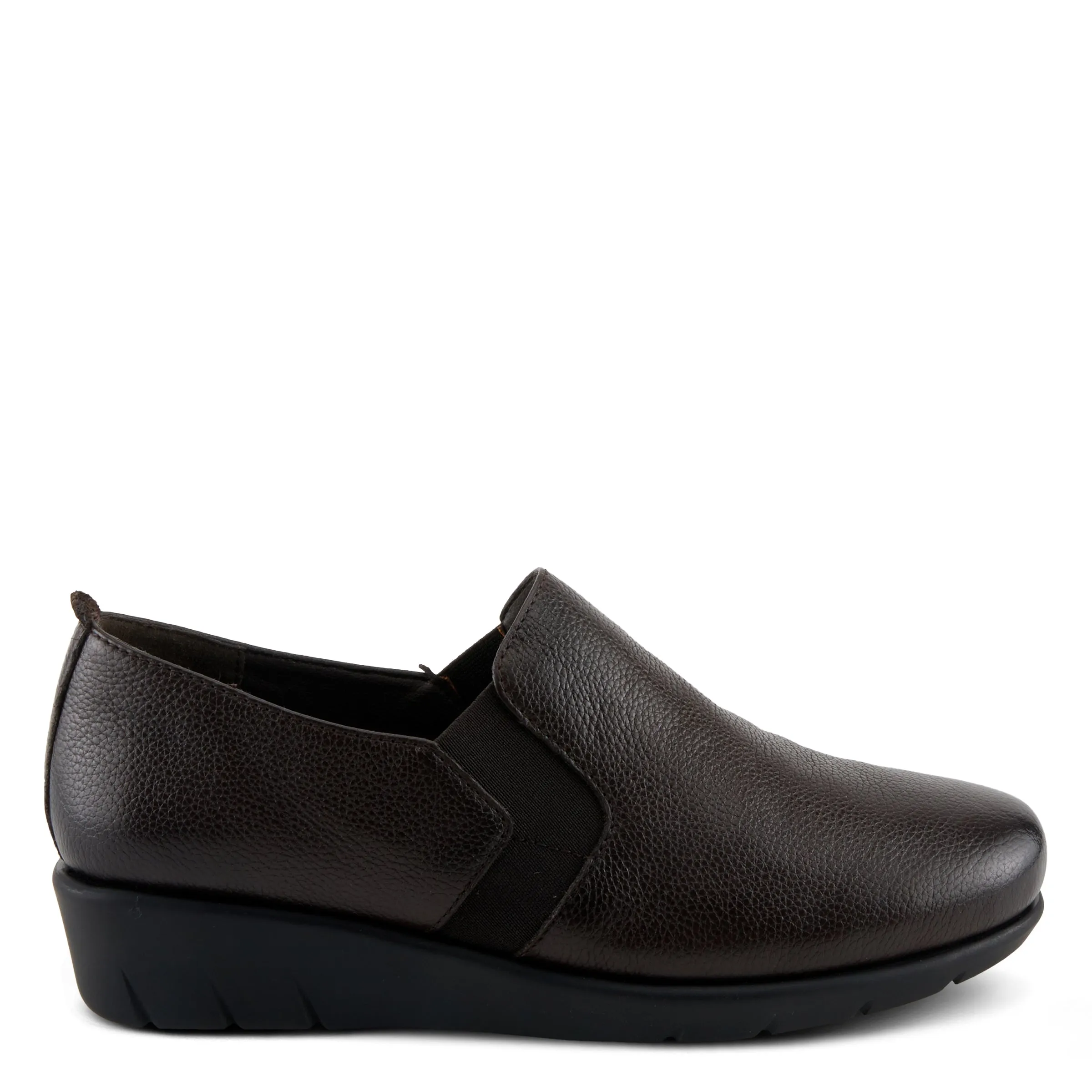 Spring Step Shoes Arete Women's Premium Leather Wedge Slip On Shoes