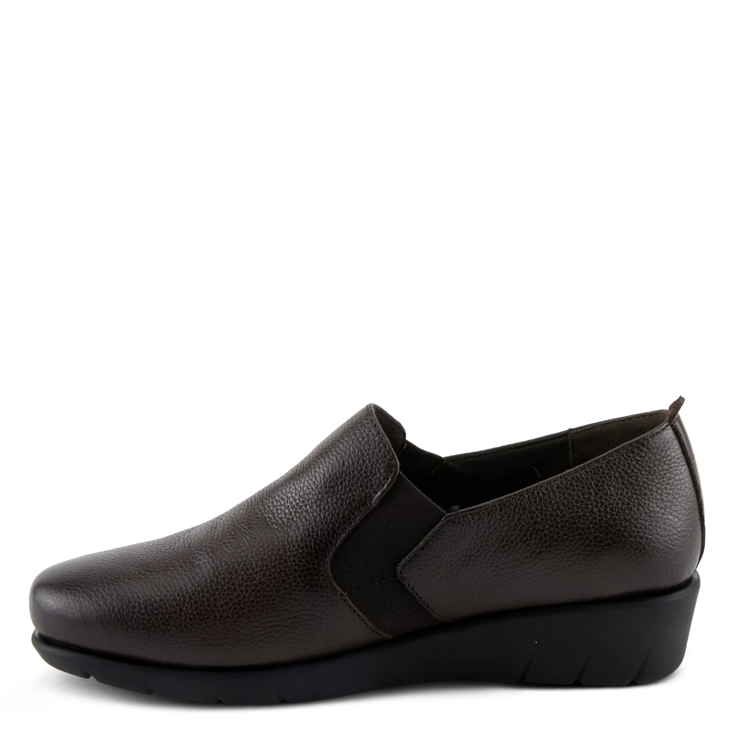Spring Step Shoes Arete Women's Premium Leather Wedge Slip On Shoes