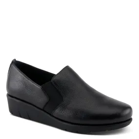 Spring Step Shoes Arete Women's Premium Leather Wedge Slip On Shoes