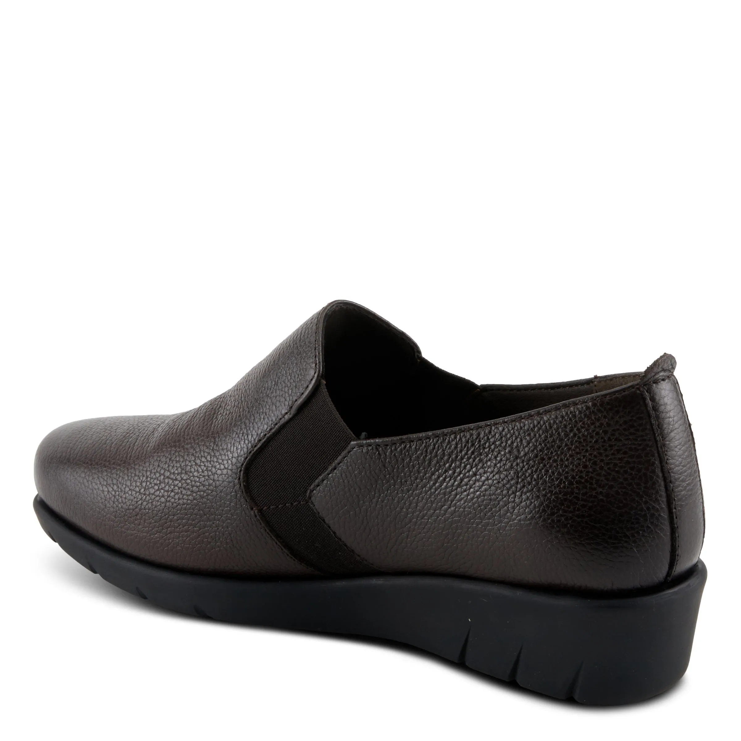 Spring Step Shoes Arete Women's Premium Leather Wedge Slip On Shoes