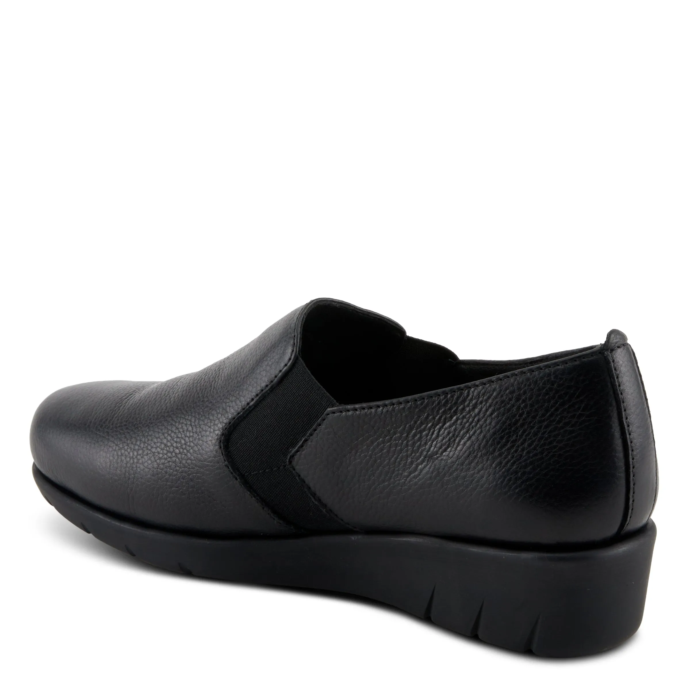 Spring Step Shoes Arete Women's Premium Leather Wedge Slip On Shoes