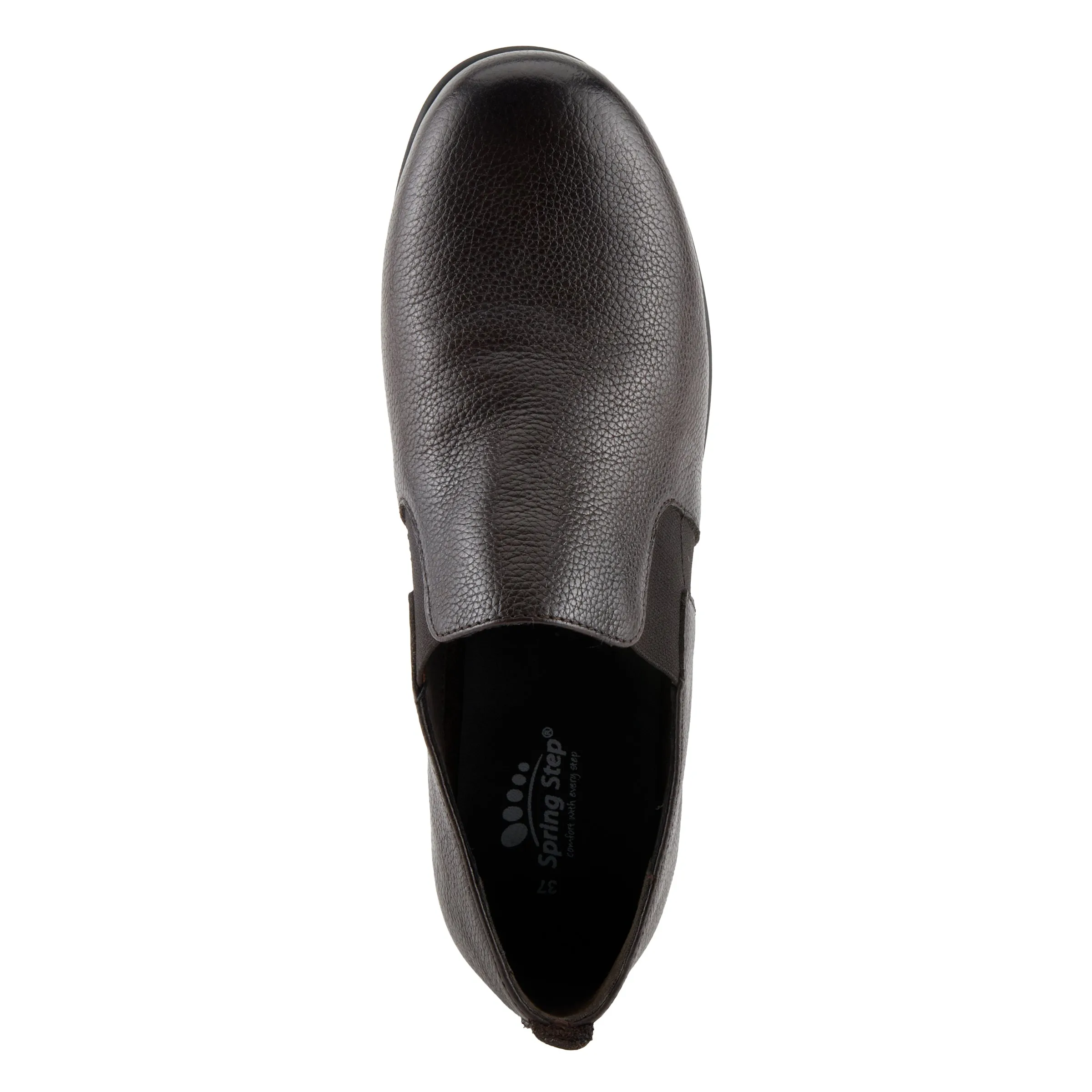 Spring Step Shoes Arete Women's Premium Leather Wedge Slip On Shoes