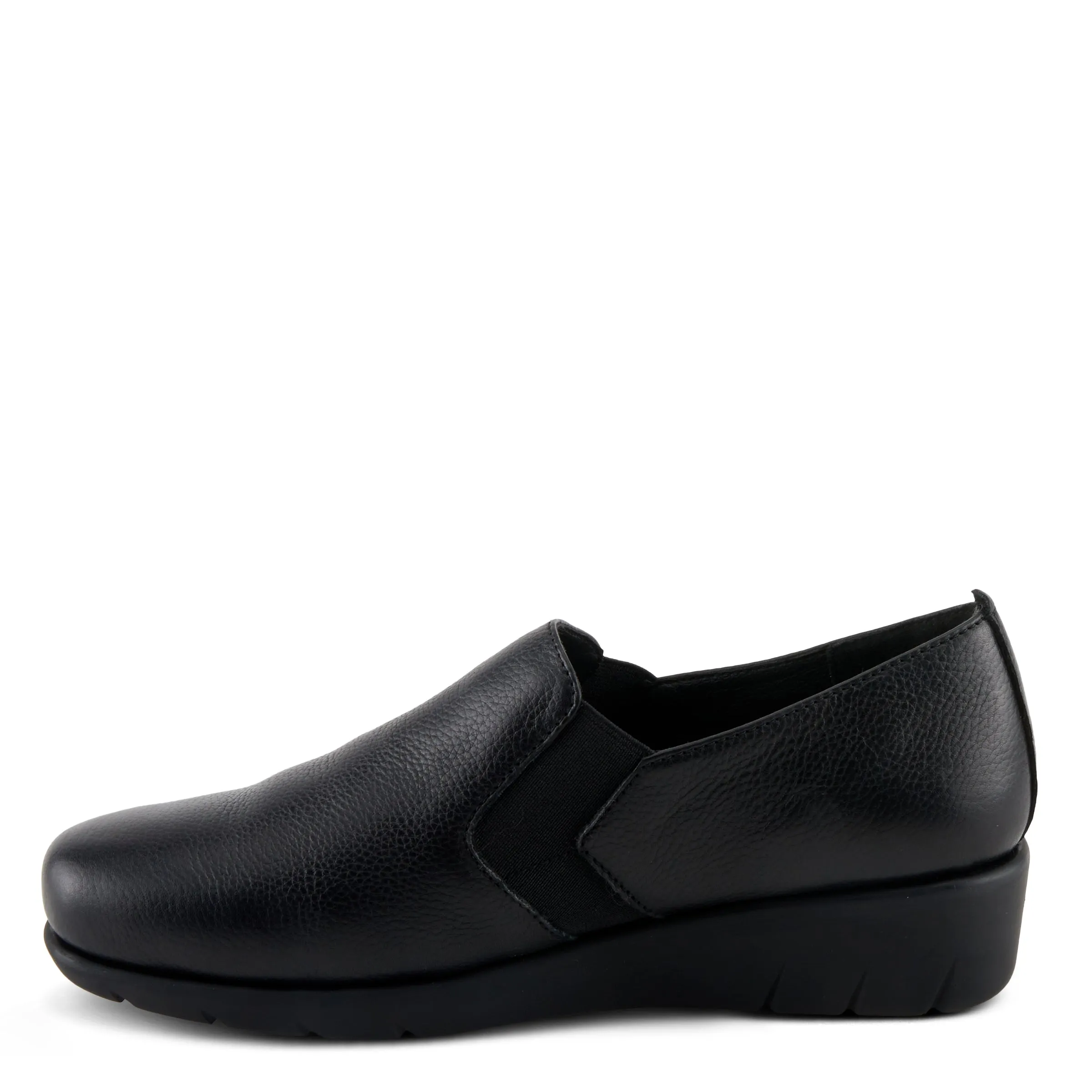 Spring Step Shoes Arete Women's Premium Leather Wedge Slip On Shoes