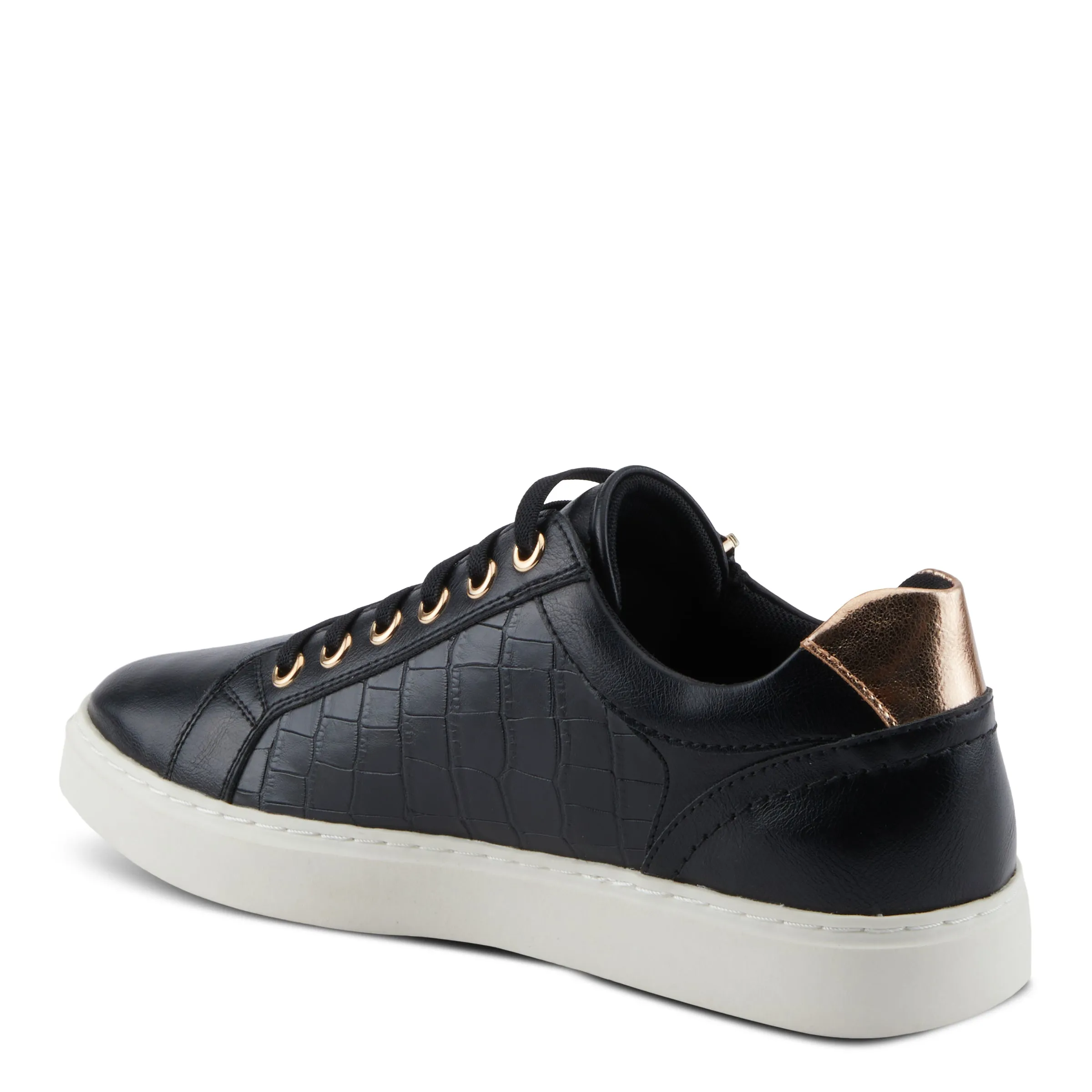 Spring Step Shoes Patrizia Kaeli Women's Leather Croc Sneakers