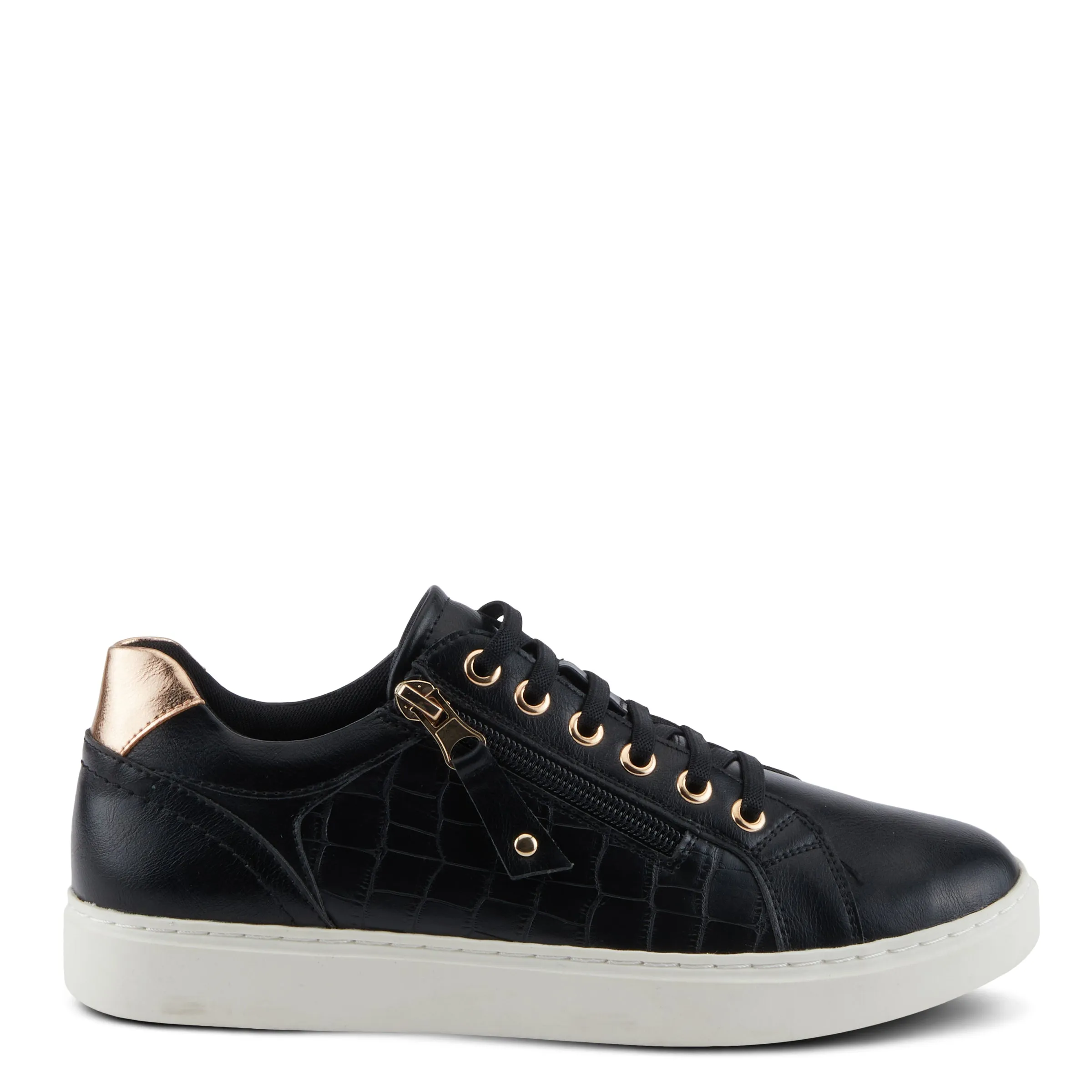 Spring Step Shoes Patrizia Kaeli Women's Leather Croc Sneakers