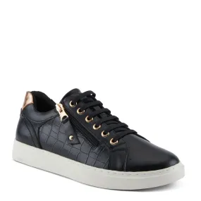 Spring Step Shoes Patrizia Kaeli Women's Leather Croc Sneakers