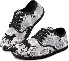 Unisex Custom Running Sneakers Walking Shoes Work Loafers Design Your Own Text/Name for Women Men