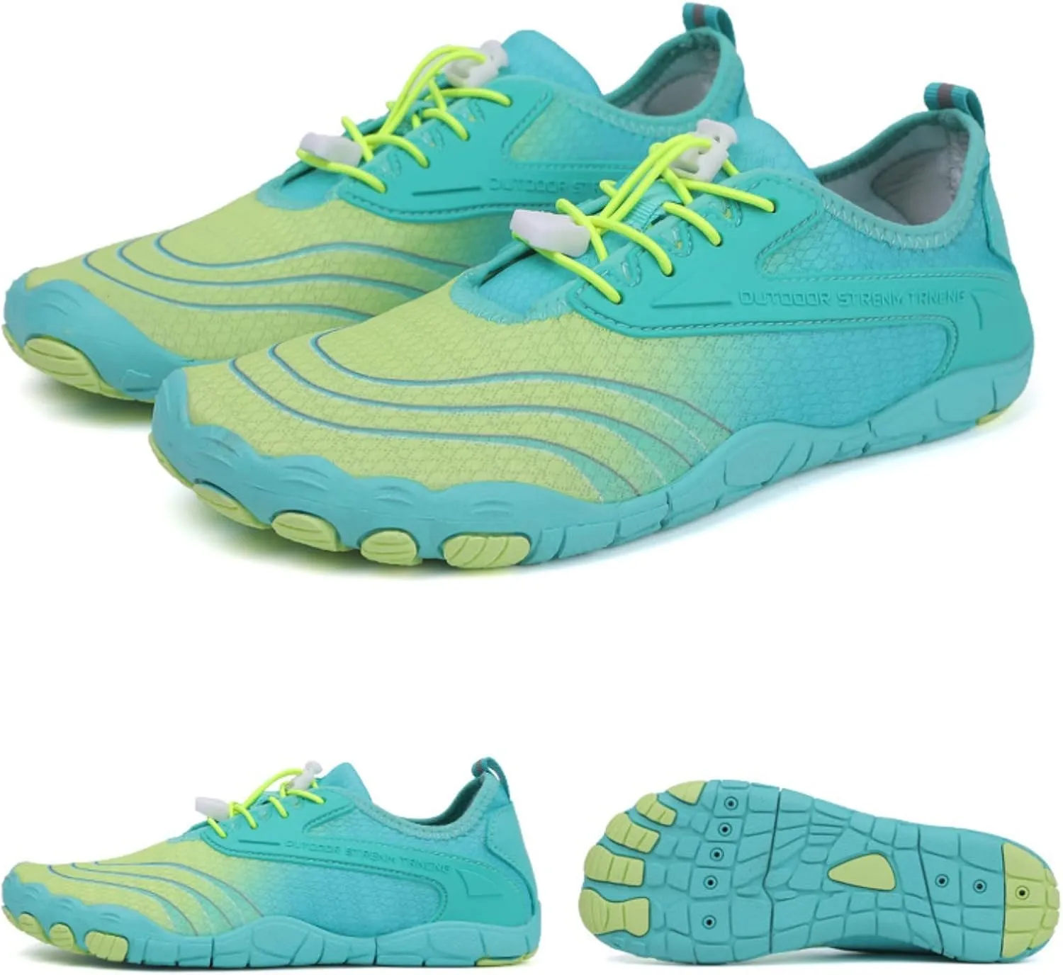 Water Sports Shoes Mens Womens Quick Dry Barefoot Aqua Swim Beach Pool Surf Hiking Kayaking Diving Yoga Breathable Design
