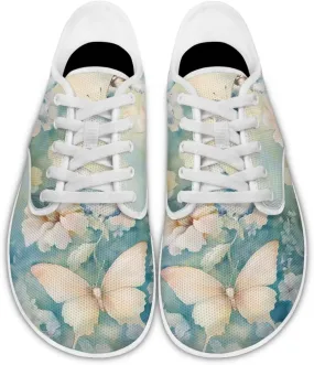 Women's Butterfly Leisure Dance Shoes Business Loafers Flats Walking Outdoor Sneaker for Travel