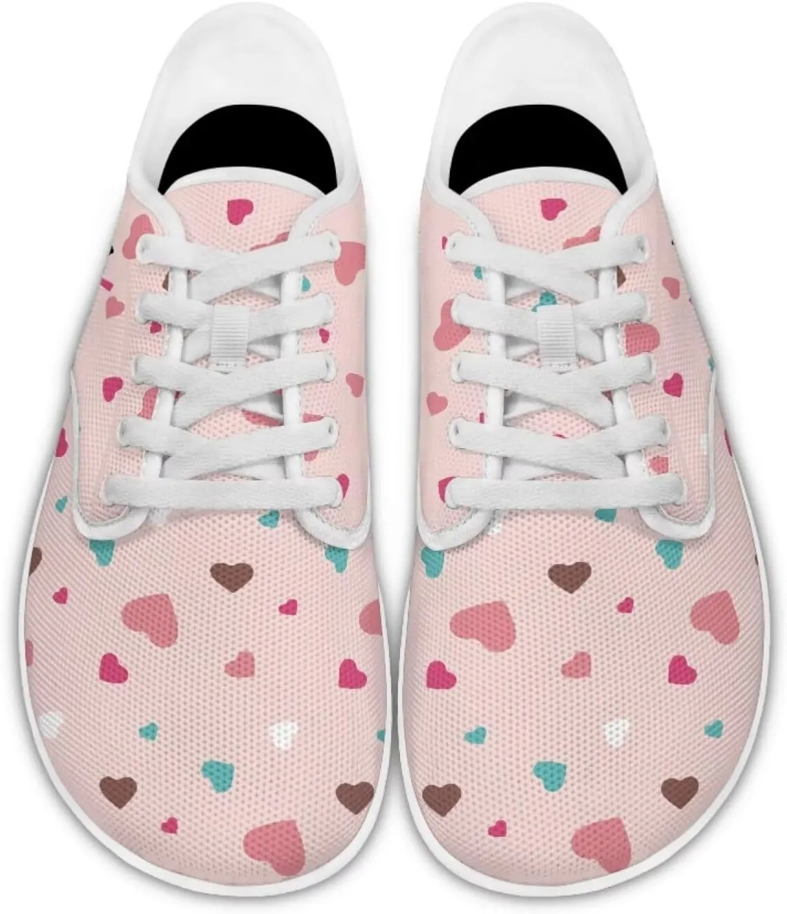 Women's Cat Running Barefoot Sneakers Casual Leisure Driving Loafers Lace-Up Outdoor Walking Shoes