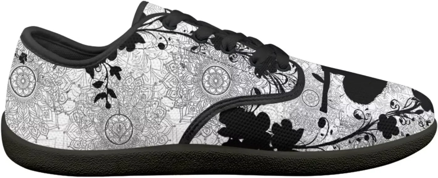 Women's Men's Custom Walking Barefoot Shoes Running Sneakers Slip On Skate Flats Work Loafers