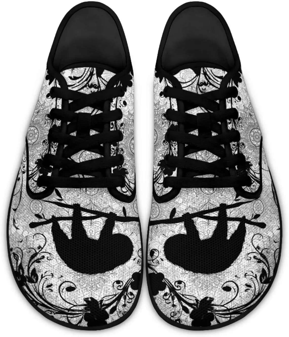 Women's Men's Custom Walking Barefoot Shoes Running Sneakers Slip On Skate Flats Work Loafers