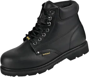 Work Boots for Men, Steel Toe Leather Safety Boots, Oil, Slip and Heat Resistant Heavy Duty Wide Industrial & Construction Boots, US 13W